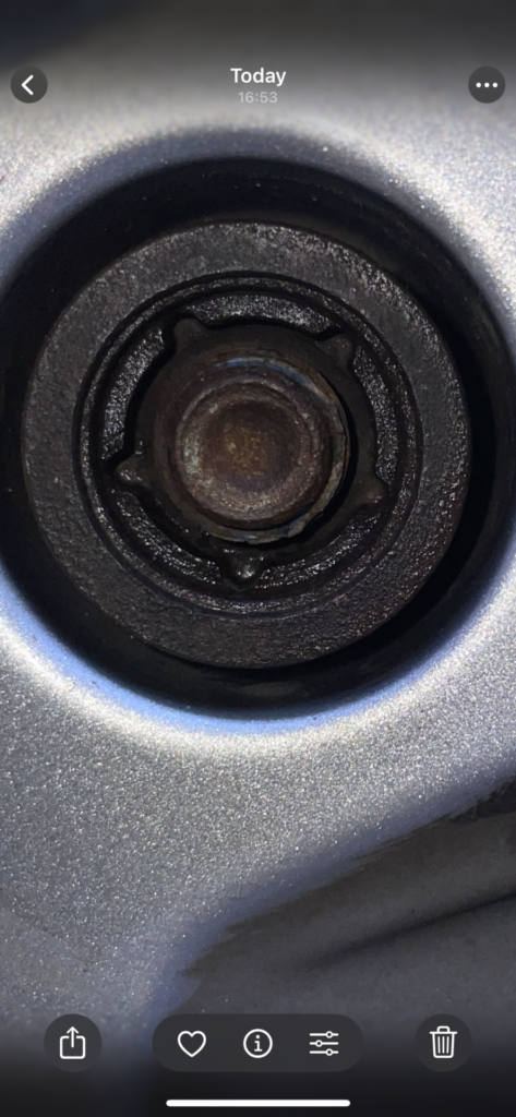 Ford Transit custom wheel nut key replacement