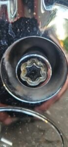 Gmc Yukon wheel locking nut key replacement