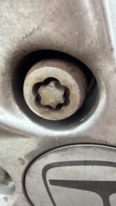 Honda CRV wheel locking nut key replacement
