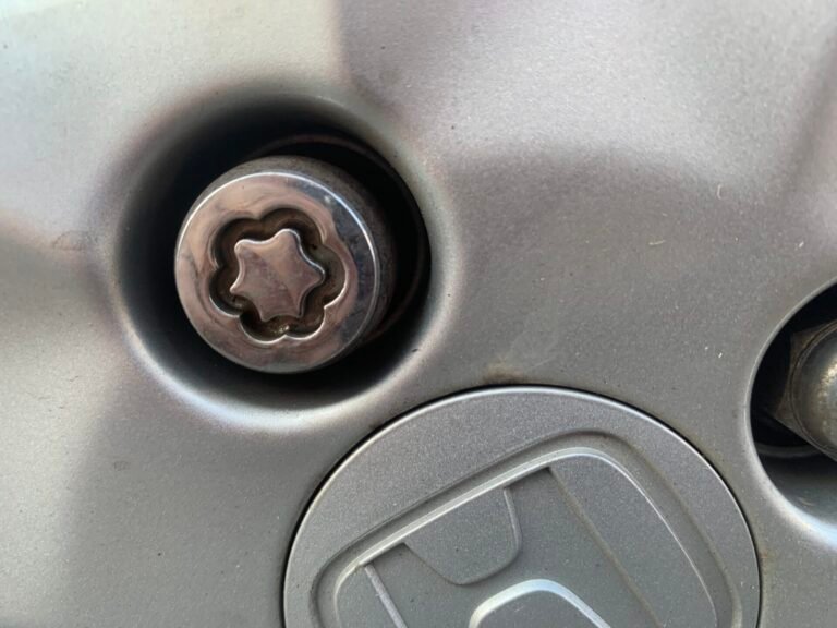 Honda Jazz wheel locking nut key replacement