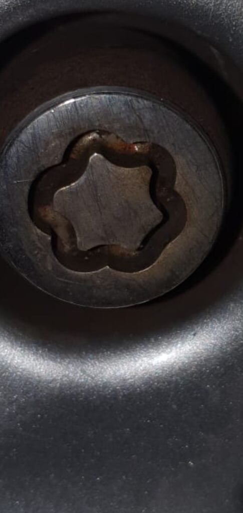 Honda Jazz locking wheel nut