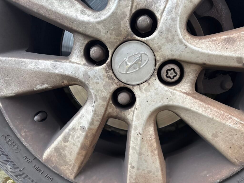 Hyundai I20 wheel locking nut key replacement