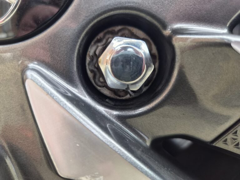 Hyundai Ioniq wheel locking nut key replacement