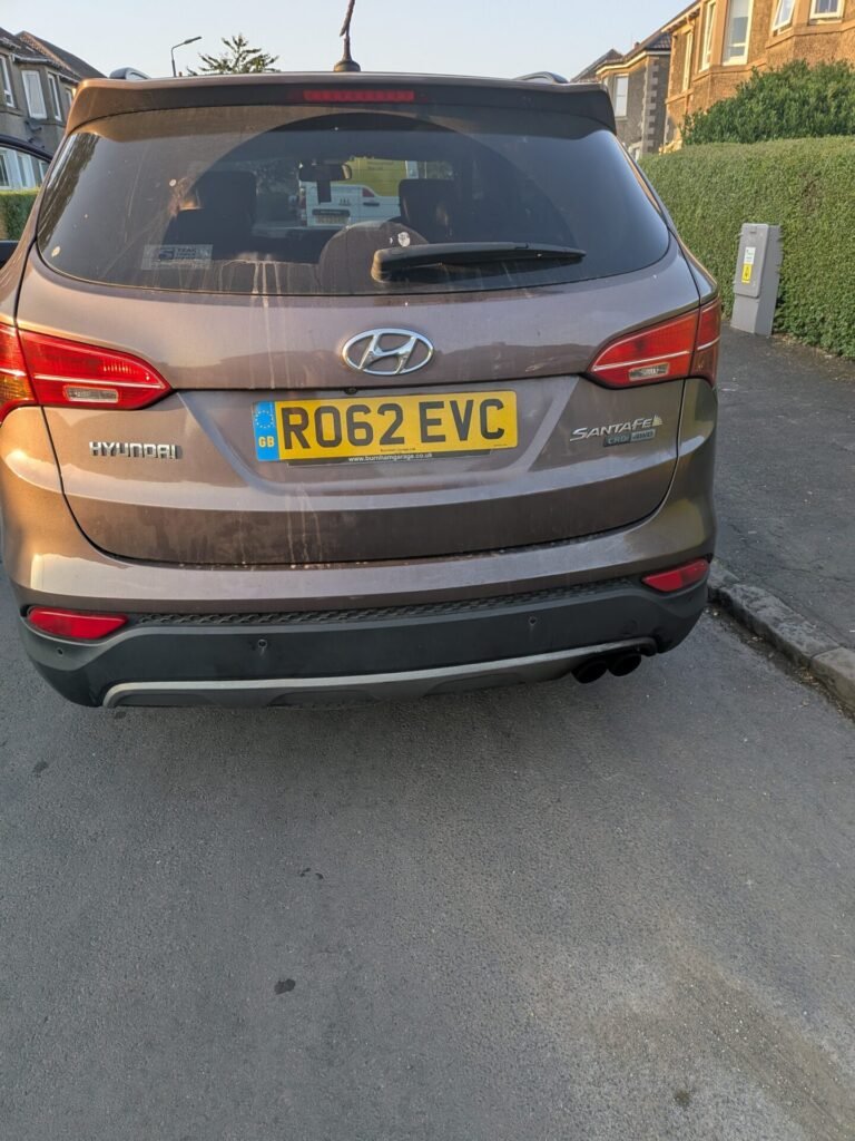 Hyundai Santa Fe wheel locking nut key replacement