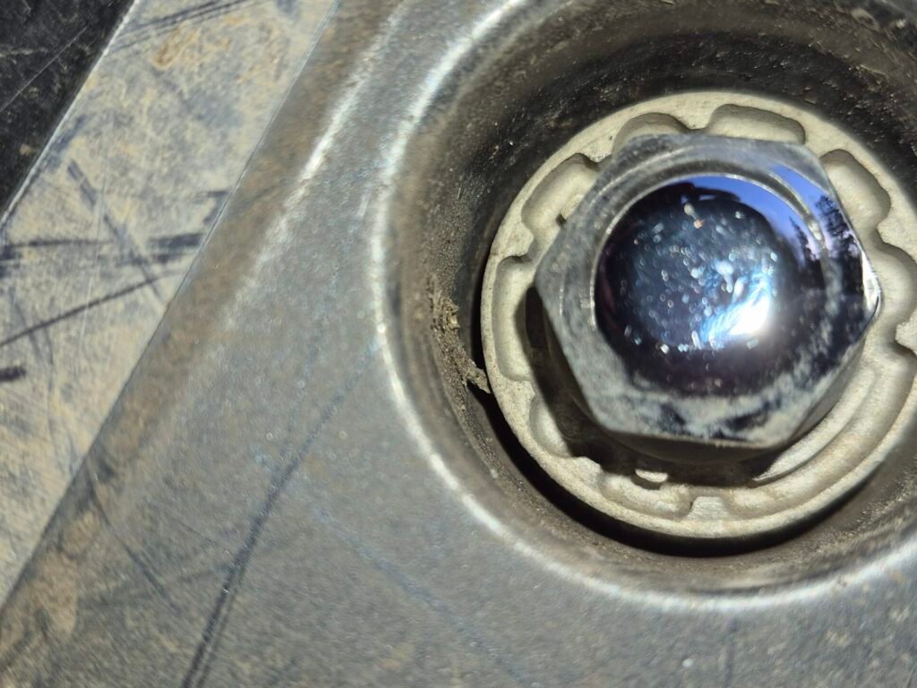 Hyundai Kona locking wheel nut