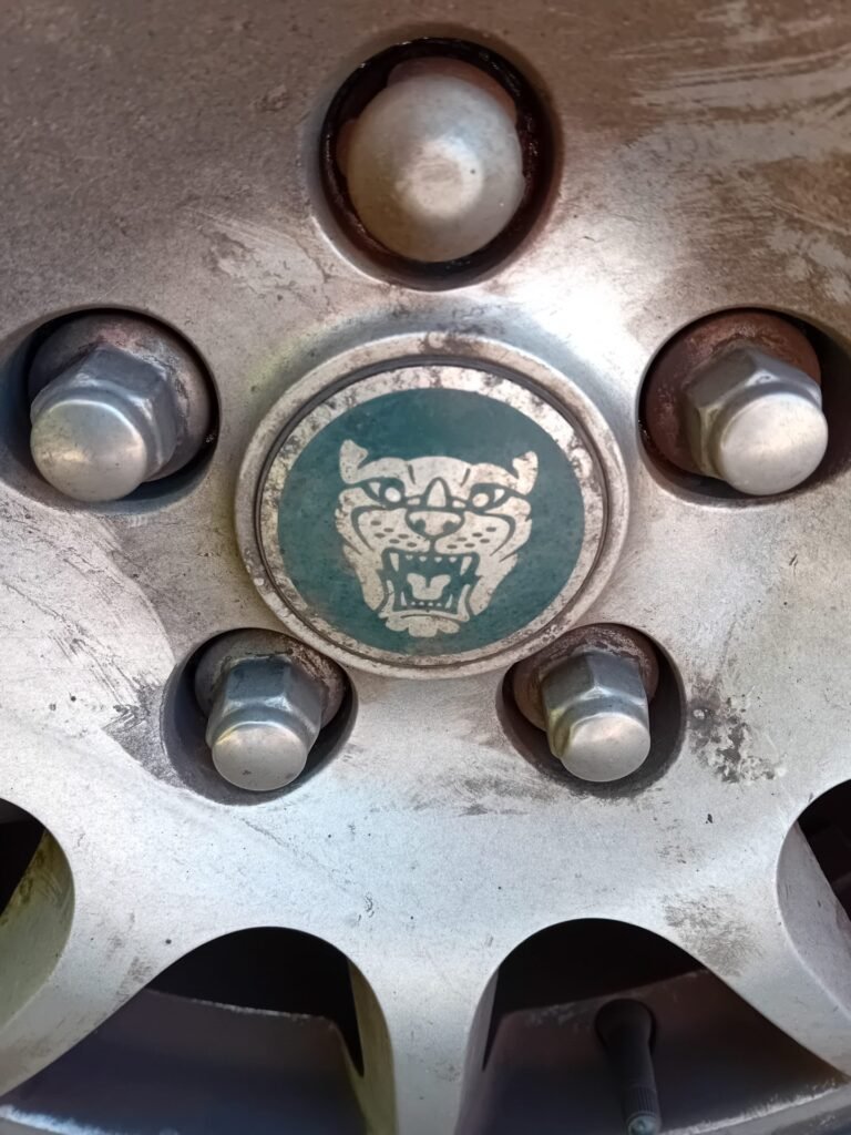 Jaguar 2004 S Type wheel locking nut key replacement