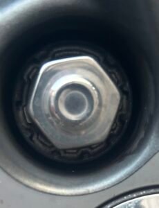 Jaguar F pace wheel locking nut key replacement