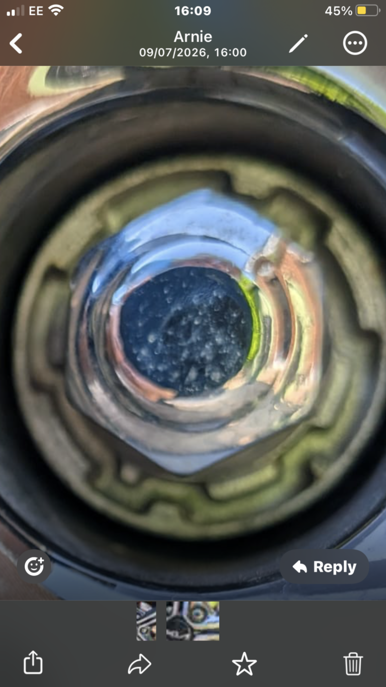 KIA Niro wheel locking nut key replacement