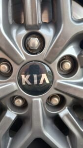 Kia Optima wheel locking nut key replacement