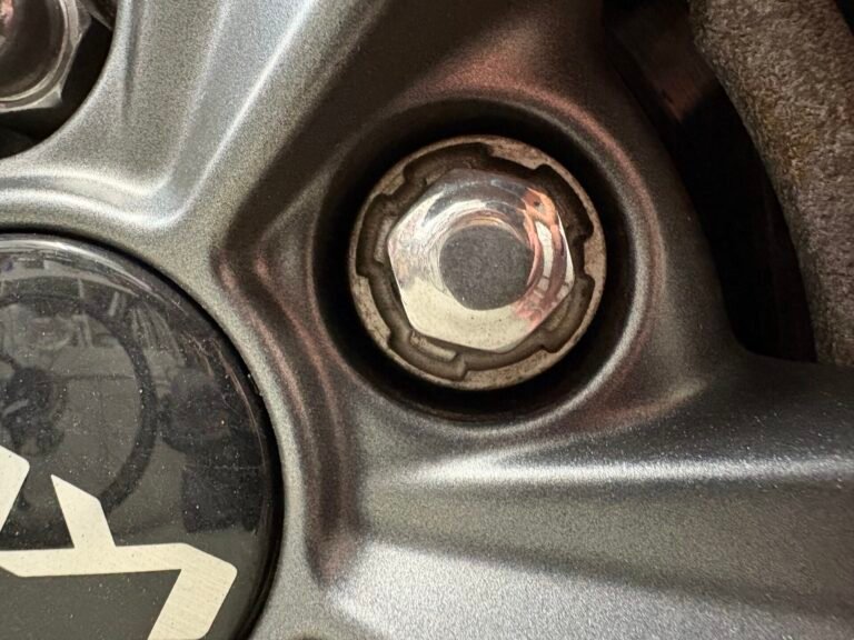 Kia Sportage wheel locking nut key replacement