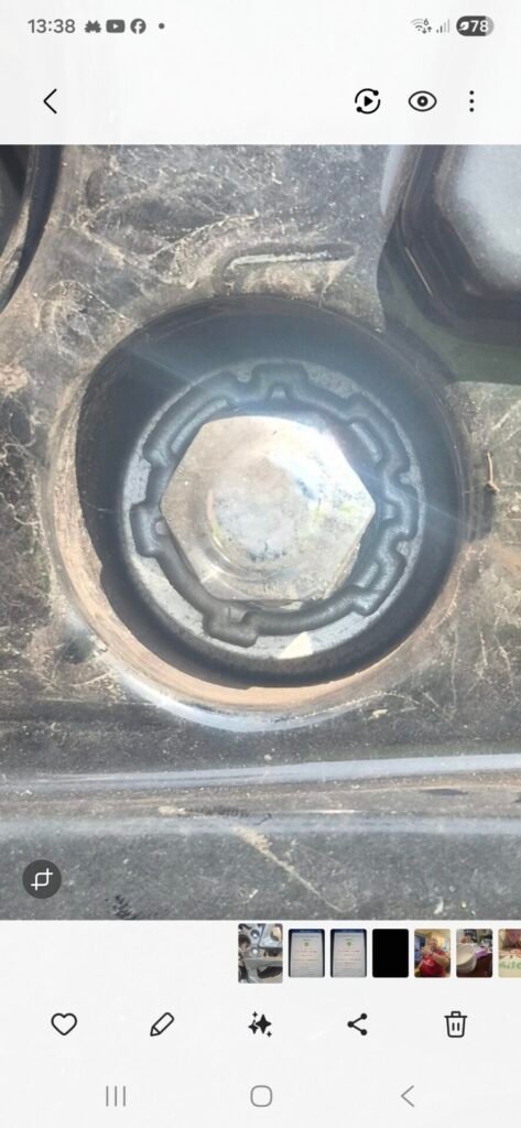 Kia Sportage wheel locking nut key replacement