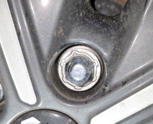 Kia EV6 lug nut key