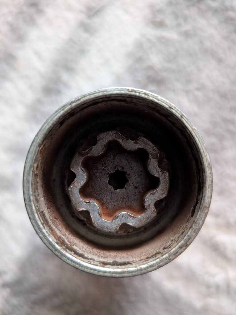 Kia Rio 2013 wheel nut key replacement