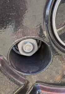 Landrover Defender wheel locking nut key replacement