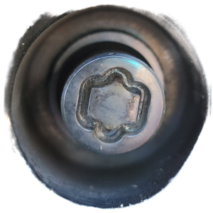 Lexus RX 350 wheel locking nut key replacement