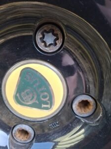 Lotus Elise wheel locking nut key replacement