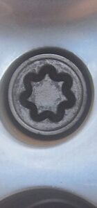 Lotus Evora wheel locking nut key replacement