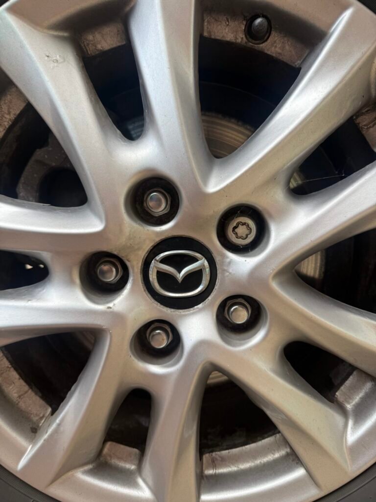 Mazda 3 wheel locking nut key replacement