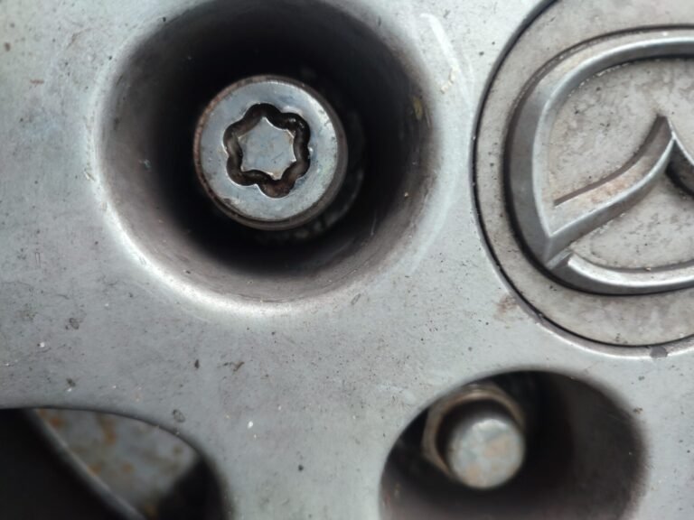 Mazda 6 wheel locking nut key replacement