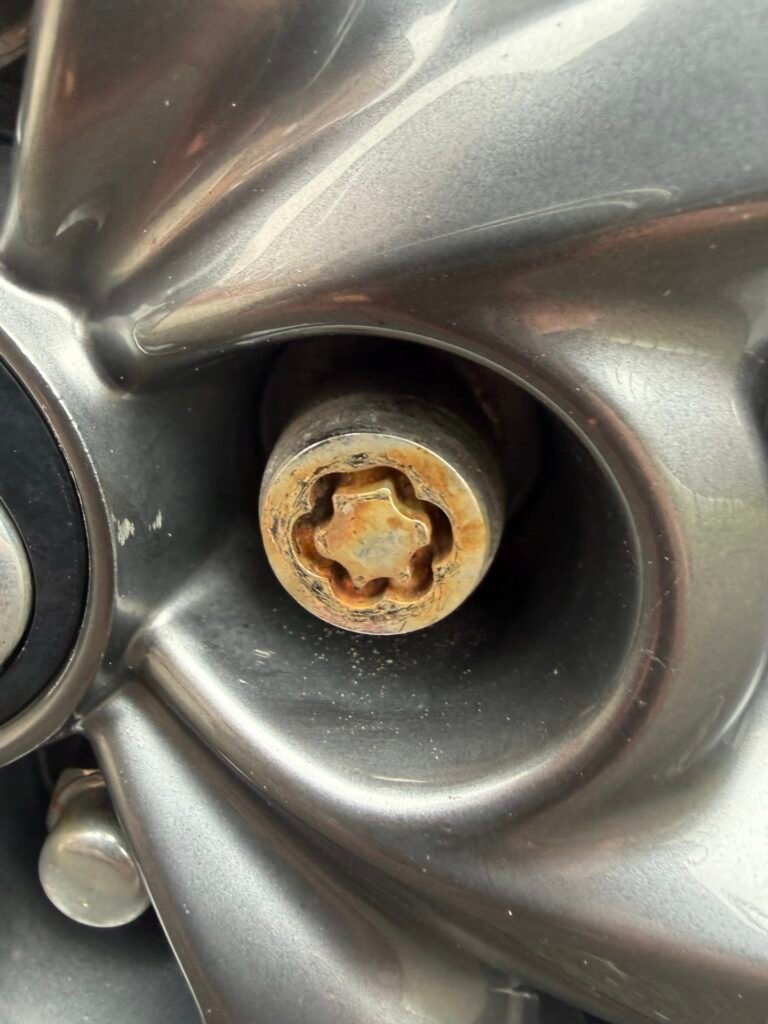 Mazda CX-30 wheel locking nut key replacement