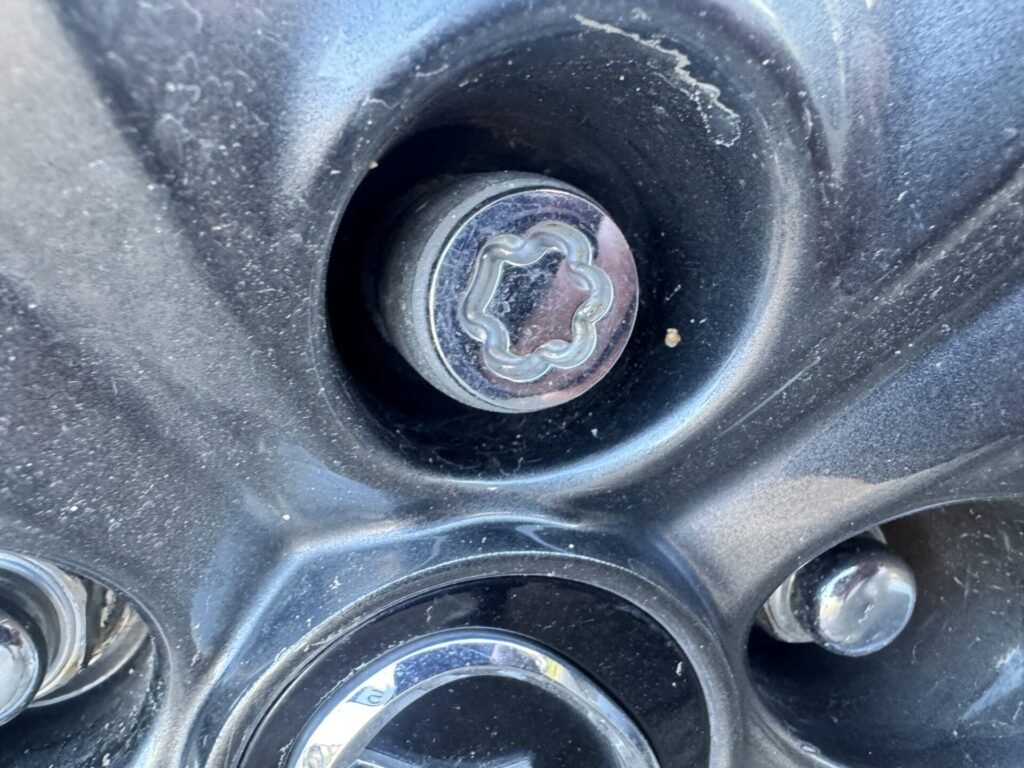 mazda cx30 wheel locking nut key replacement
