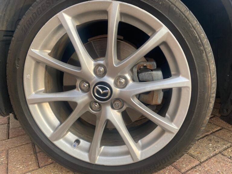 Mazda MX-5 wheel locking nut key replacement
