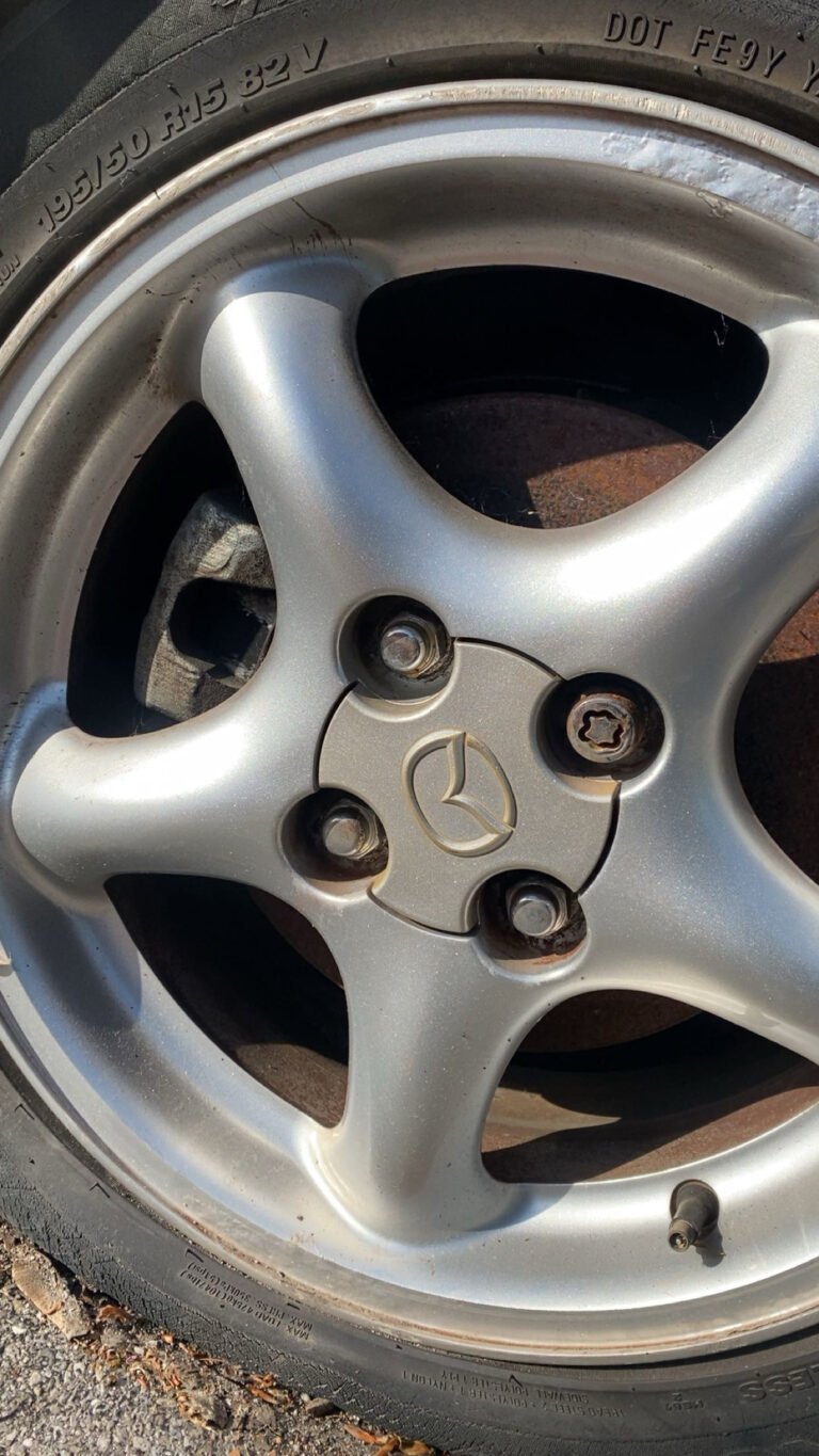 Mazda Mx5 mk1 1996 wheel locking nut key replacement