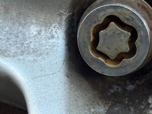 Mazda Rx8 wheel locking nut key replacement