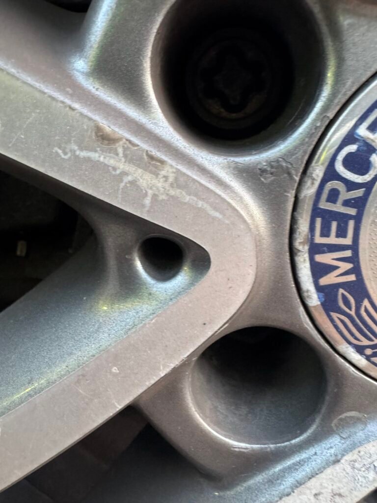 Mercedes Benz C220d wheel locking nut key replacement