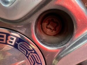 Mercedes Benz C220d wheel locking nut key replacement
