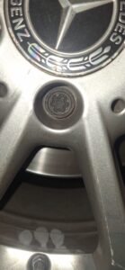 Mercedes GLA wheel locking nut key replacement