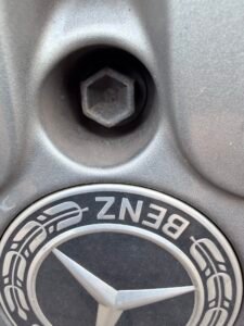 Mercedes A-class wheel locking nut