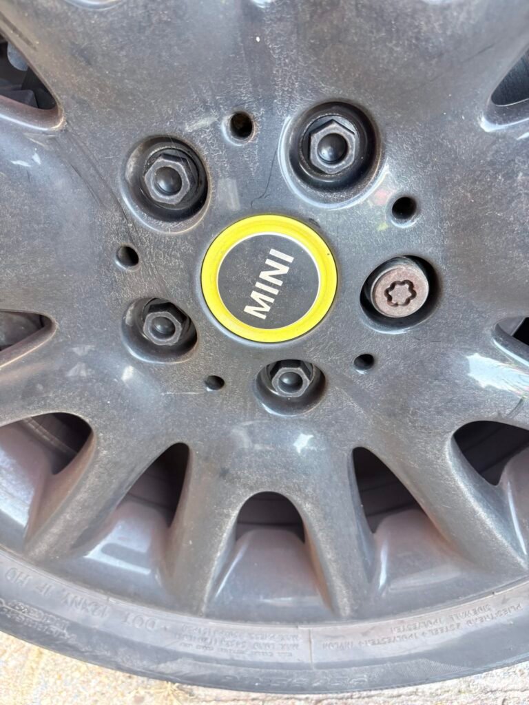 Mini Cooper S electric Cooper S electric wheel locking nut key replacement