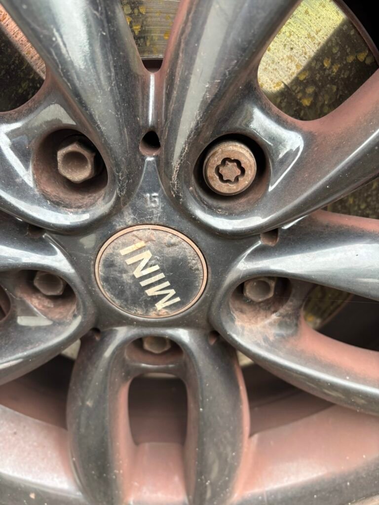 Mini Countryman wheel locking nut key replacement