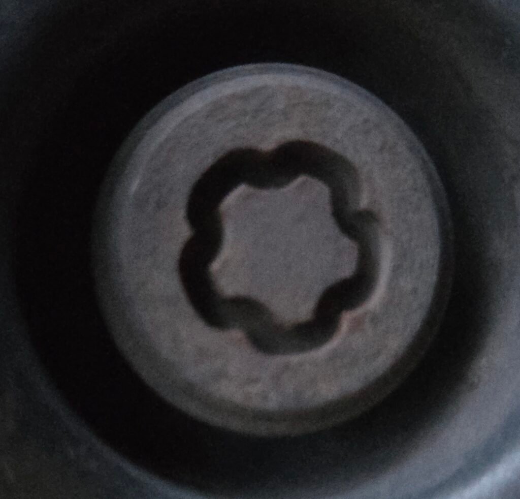 Mini R57 wheel locking nut key replacement