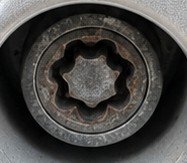 Mitsubishi Pinin Warrior 2.0 GDI wheel locking nut key replacement