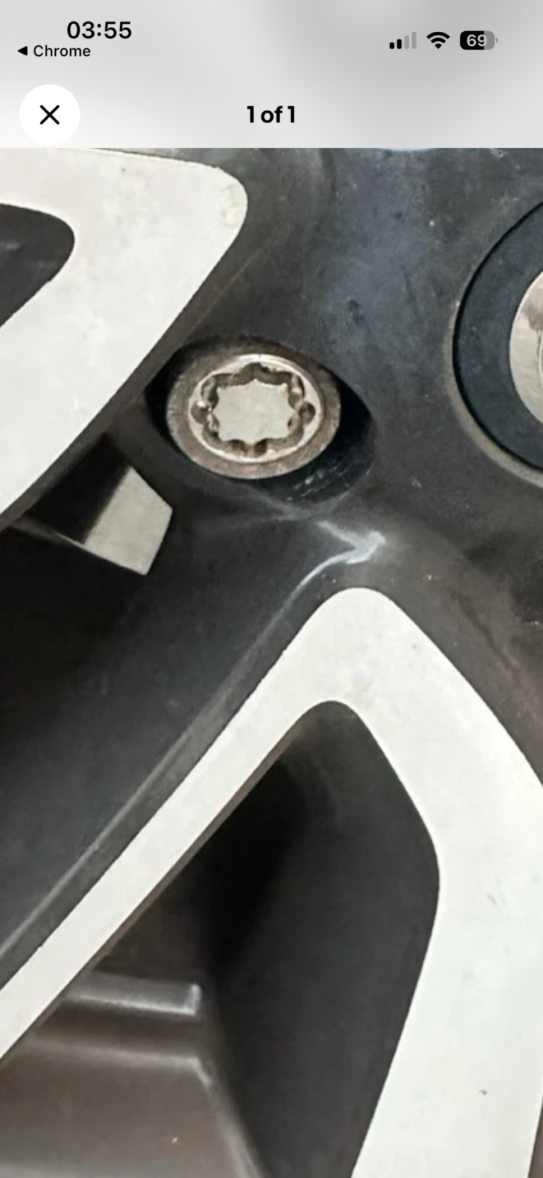 Nissan Xtrail Tekna wheel locking nut key replacement