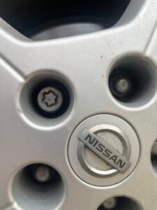 Nissan Leaf wheel locking nut key replacement