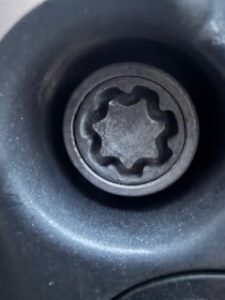 NISSAN MICRA wheel locking nut key replacement