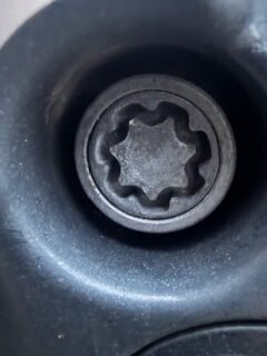 NISSAN MICRA wheel locking nut key replacement