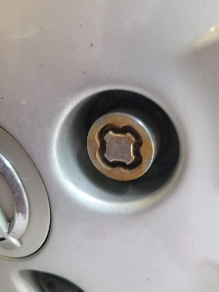 Nissan Micra wheel locking nut key replacement