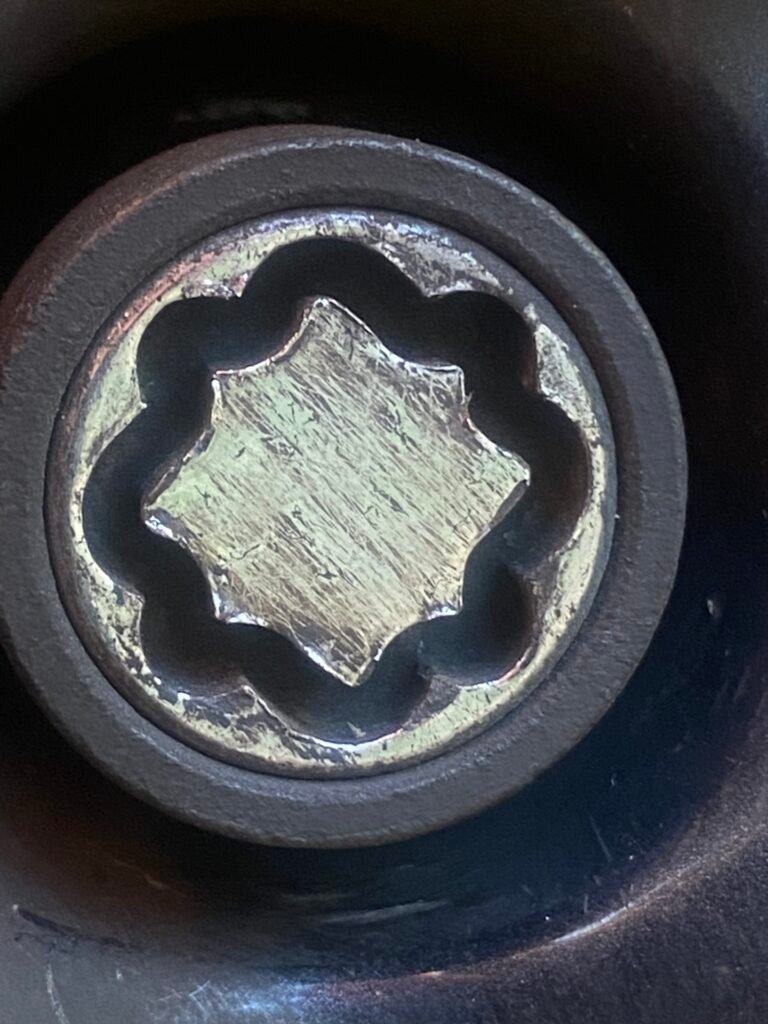 Nissan Navara wheel locking nut key replacement