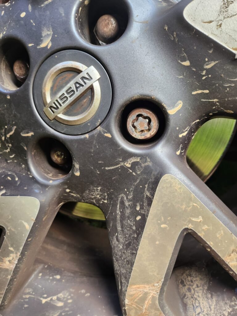 Nissan Note wheel locking nut key replacement