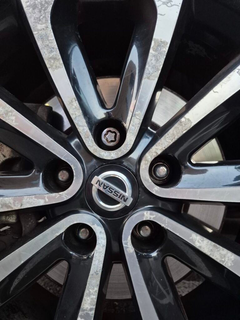 Nissan Qashqai wheel locking nut key replacement