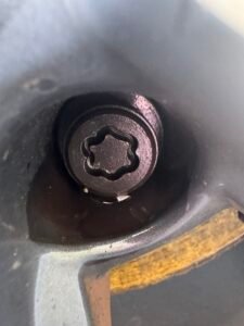 Nissan Qashqai wheel locking nut key replacement