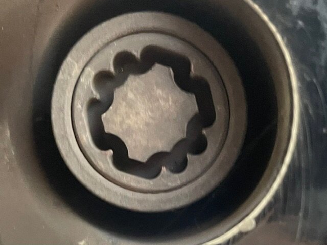 Nissan X trail T32 wheel locking nut key replacement