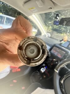 Peugeot 108 wheel locking nut key replacement