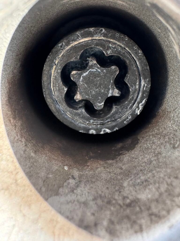 Porsche Cayman wheel locking nut key replacement