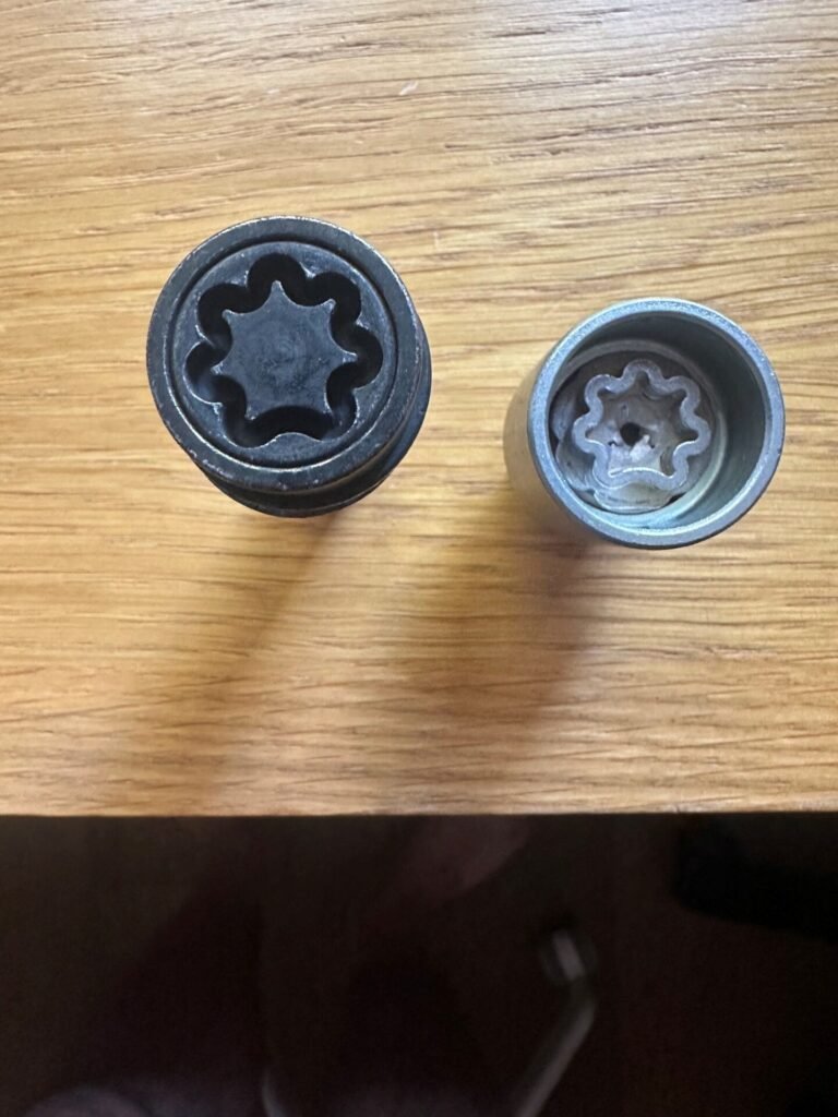 Porsche Macan 4S (2026) wheel locking nut key replacement