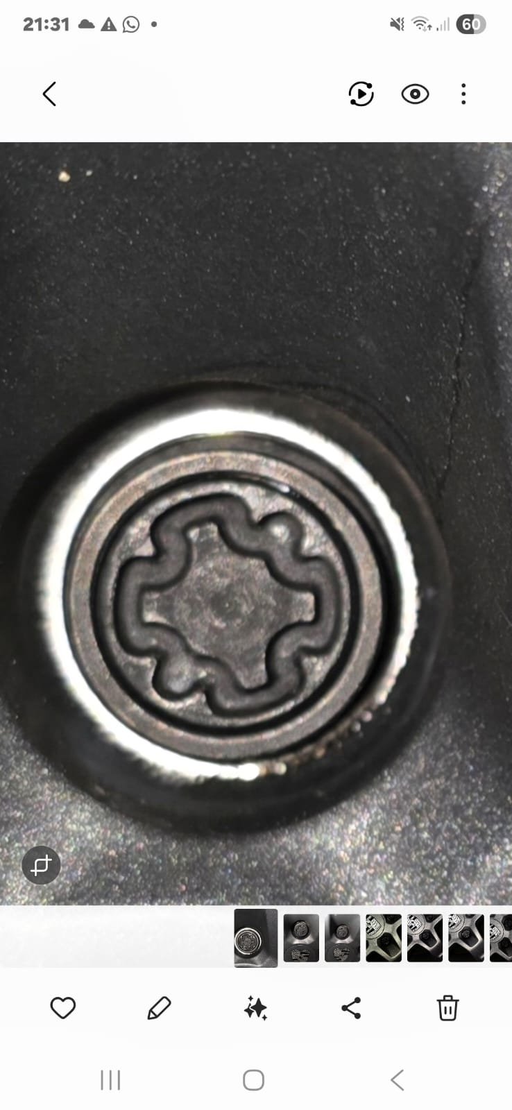 Porsche Macan wheel locking nut key replacement